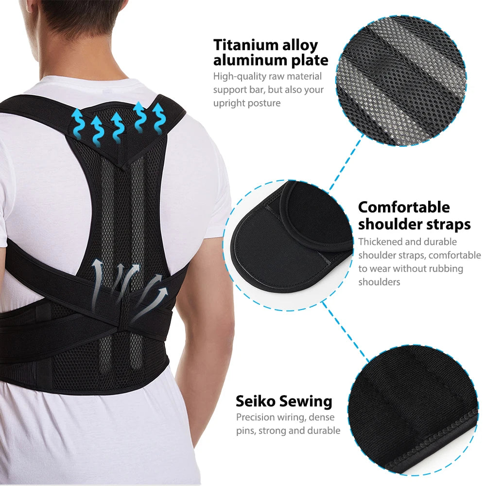 Orthopedic Full-Back Posture Corrector